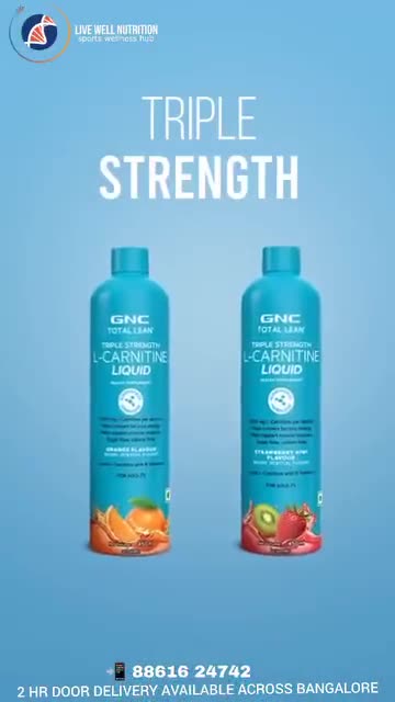 gnc total lean triple strength l-carnitine liquid L-Carnitine Liquid – Ultimate #1 Energy Booster main image 1
