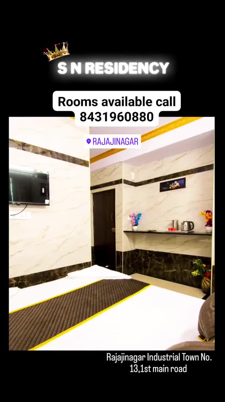 Book Sn Residency Rajajinagar in Rajajinagar,Bangalore - Best Hotels ...