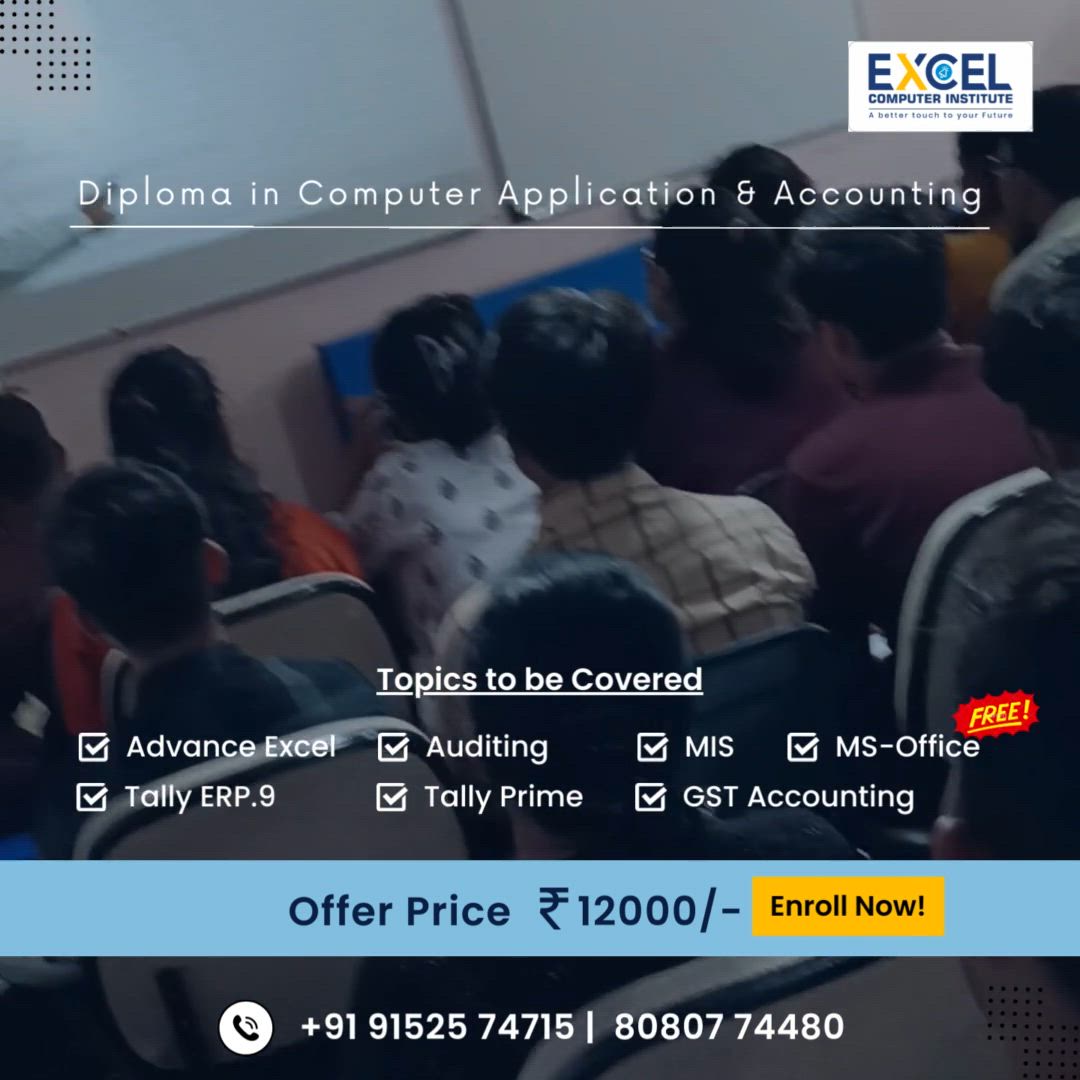 Excel Computer Institute in Thane West,Thane - Best Accounting Training ...