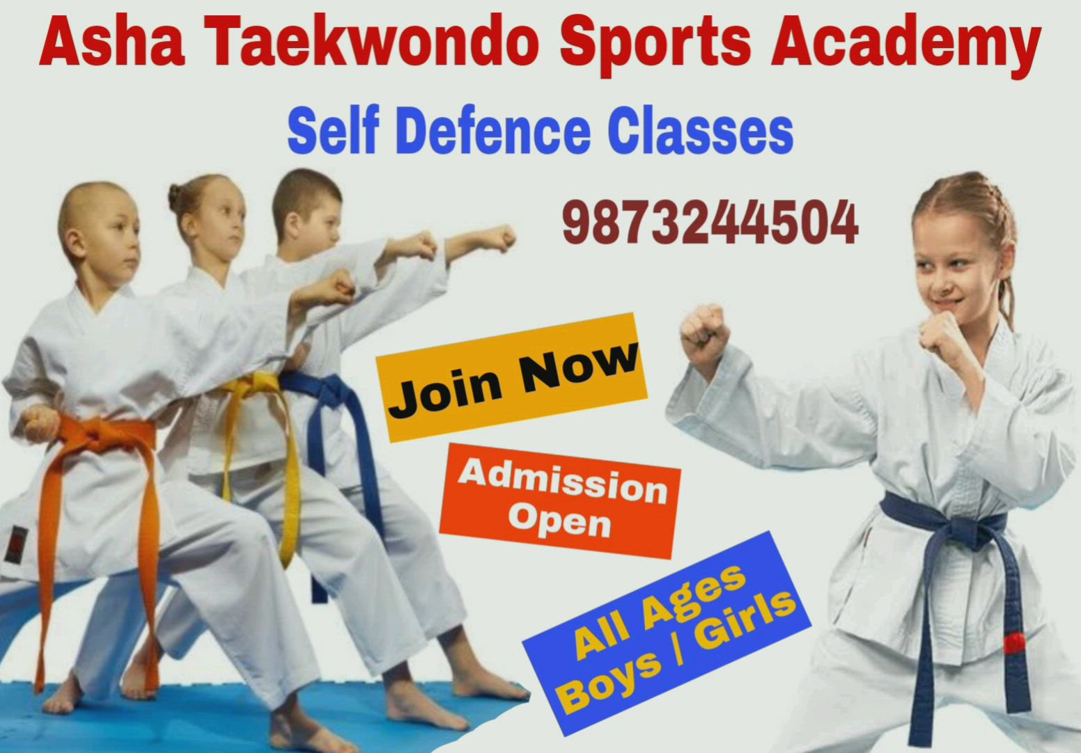 Asha Taekwondo Sports Academy in Sangam Vihar,Delhi - Best Sports ...