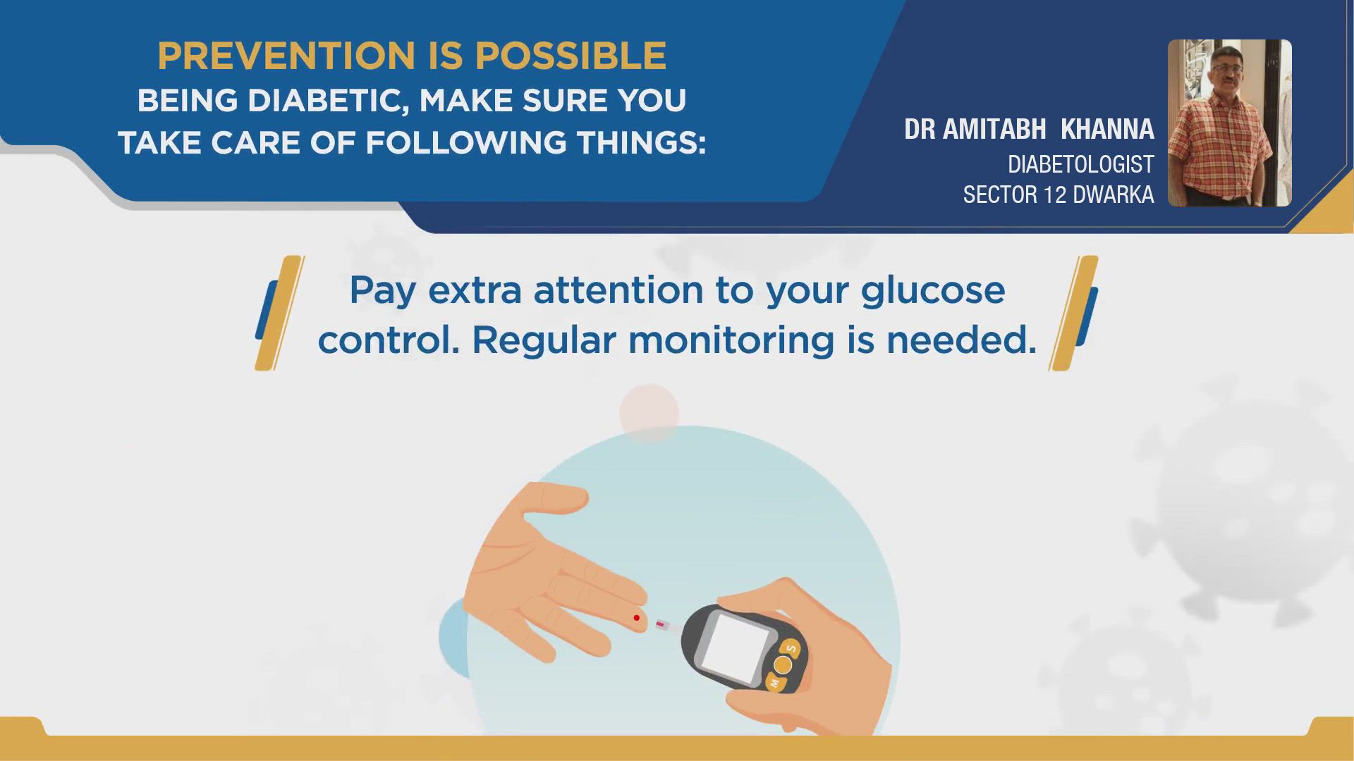 Dr. Amitabh Khanna (Dr. Khanna Diabetes Speciality Center) in Dwarka