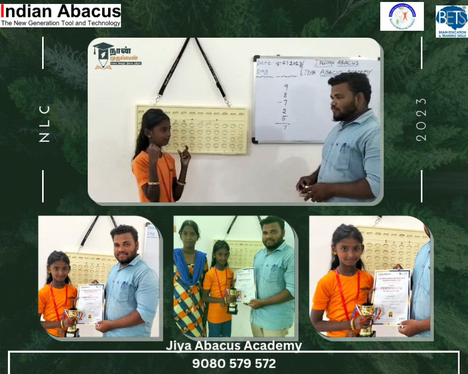 Indian Abacus - Jiya Abacus Academy in Mohanur,Namakkal - Best Online ...