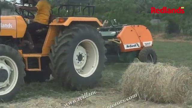 Redlands Offset Round Straw Baler (Jumbo 1211) in Erode at - Main Image