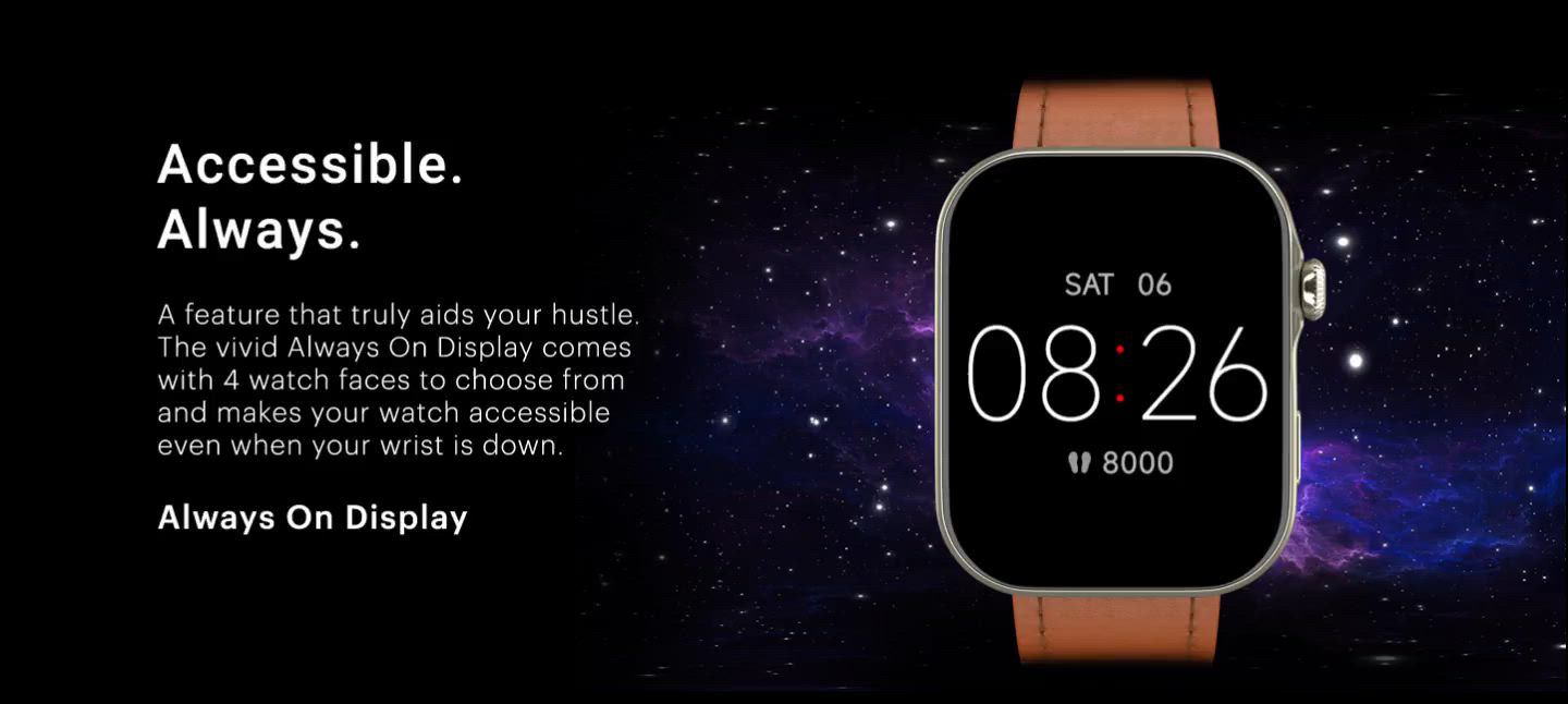 Noise Colorfit Ultra Smartwatch (Classic Dark Brown) in