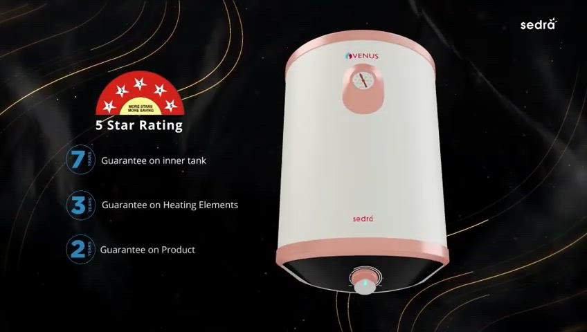 Venus Sedra Geysers (Silver Slate, 15 ltr) in Bangalore at