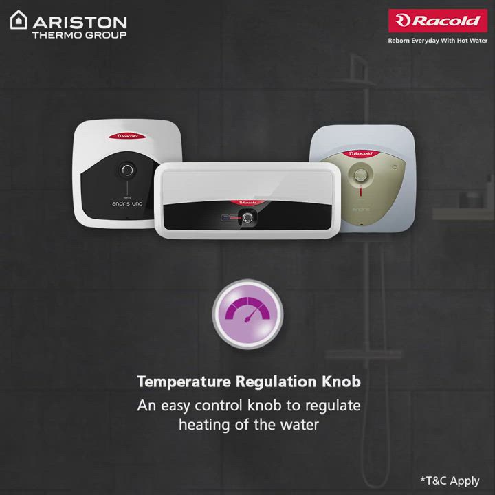 Racold Andris Lux Plus 10 ltr Storage Geyser (White, Sandstone Matt)