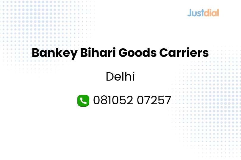 Videos from Bankey Bihari Goods Carriers in Tis Hazari, Delhi - Justdial