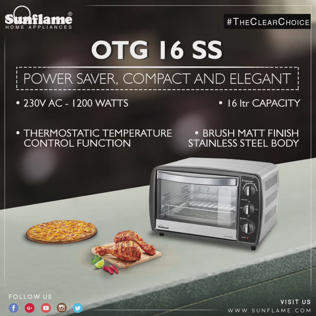 Sunflame OTG16SS OTG in Mumbai at ₹ 4,219 ₹ 4,395 by Natraj