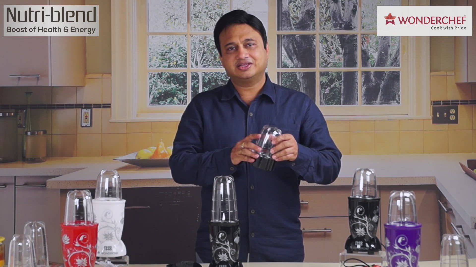 WonderChef Nutri-Blend 63152587 400-Watt Blender with Juicer