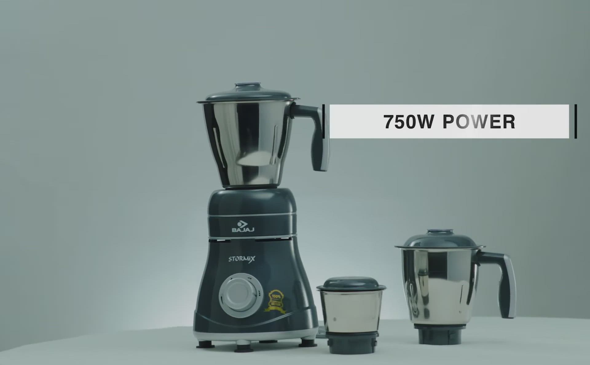 Bajaj Trio Mixer Grinder in Bankura at ₹ 4,294 ₹ 4,520 by