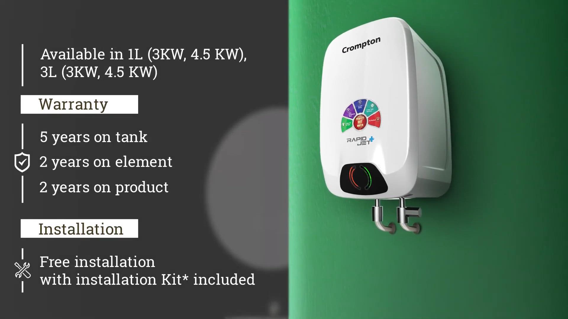 Crompton Geyser Price Litre Crompton Rapid Jet Heater Crompton