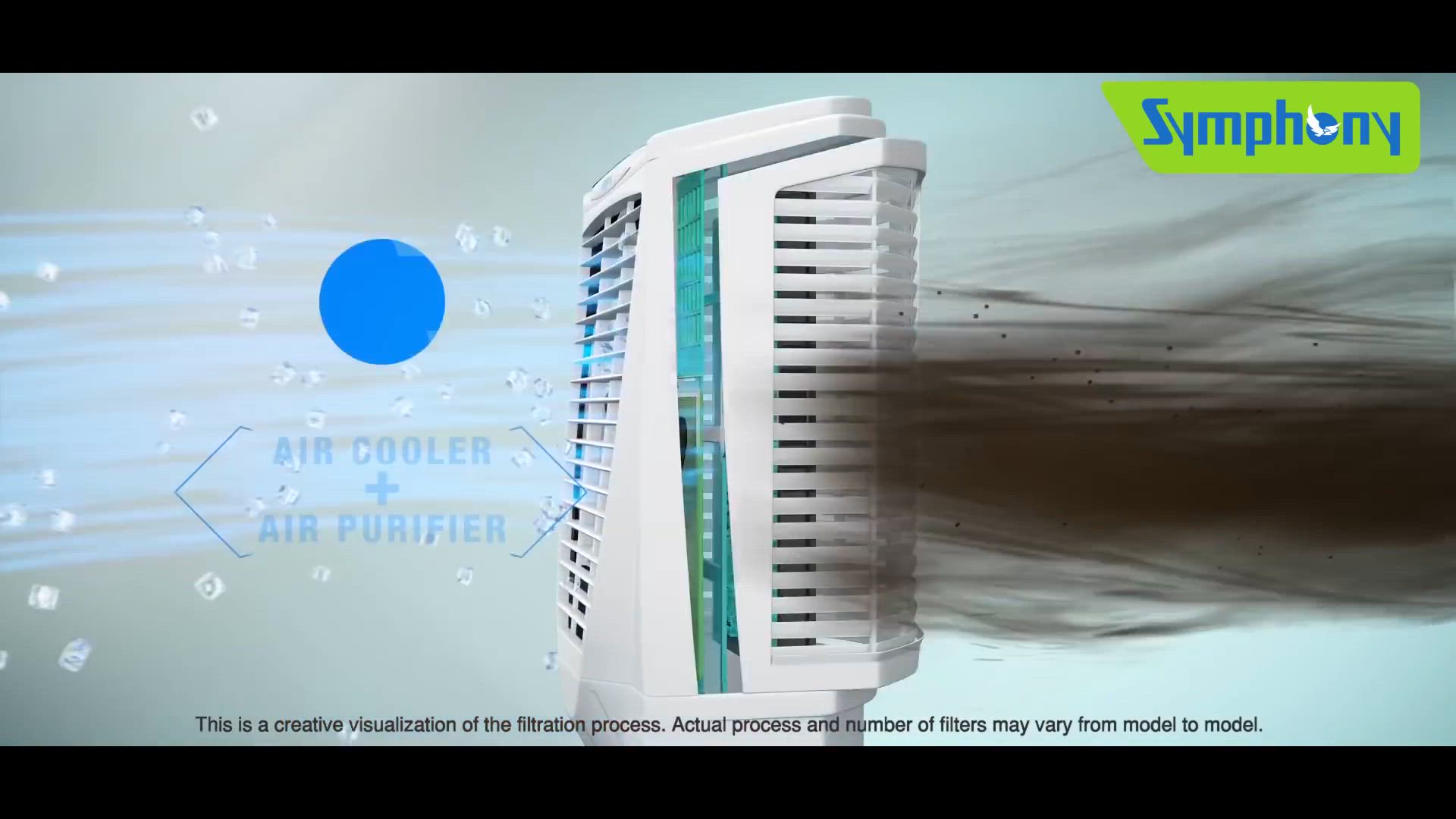 Symphony Storm 100i I-pure Air Cooler (220V/60HZ, 100 ltr, White