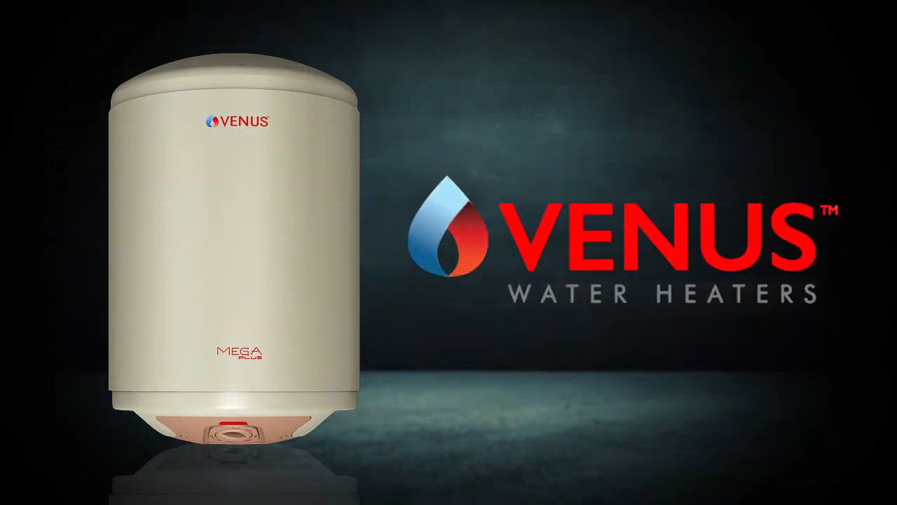 Venus Megaplus 35Ev 35-Litre Storage Water Heater (White,Bee Star