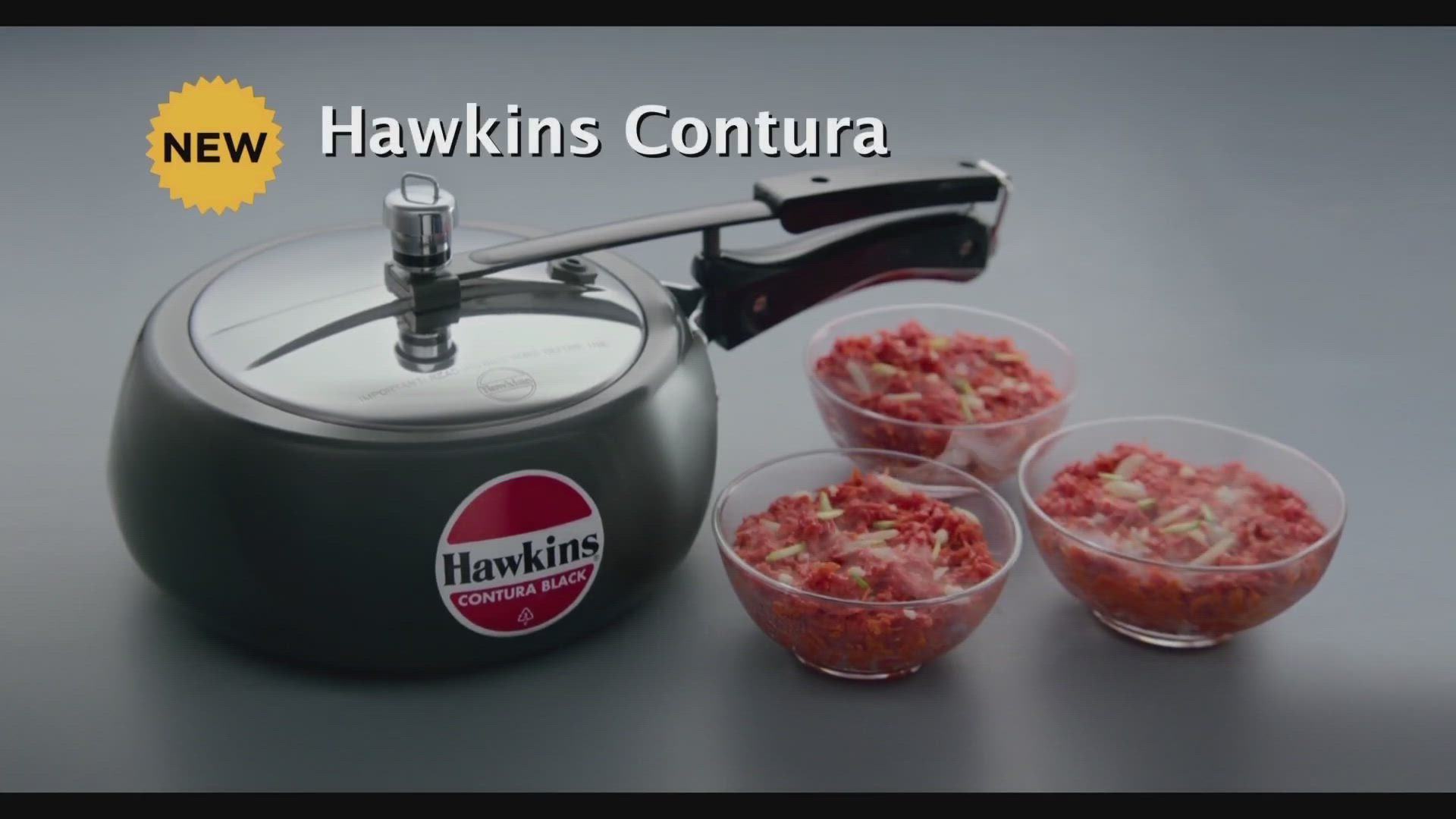 Hawkins Contura Pressure Cooker Black (4 ltr, CB40) in Mumbai at