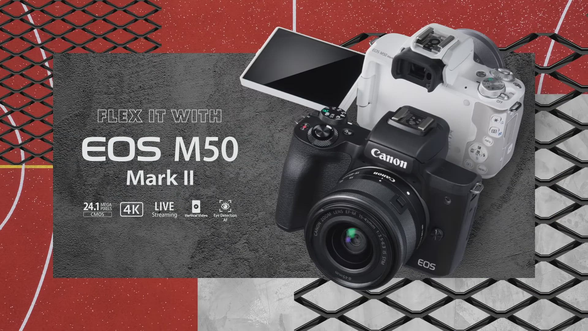 Dslr Camera Canon M50 Mark Ii Live Streaming CANON Mark II Camera