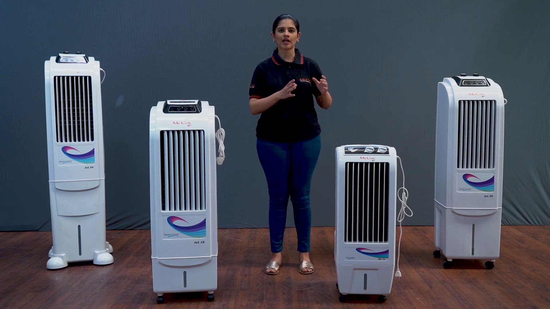 Mccoy Jet 36 Litres Tower Air Cooler (White) in Indore at ₹ 9,446