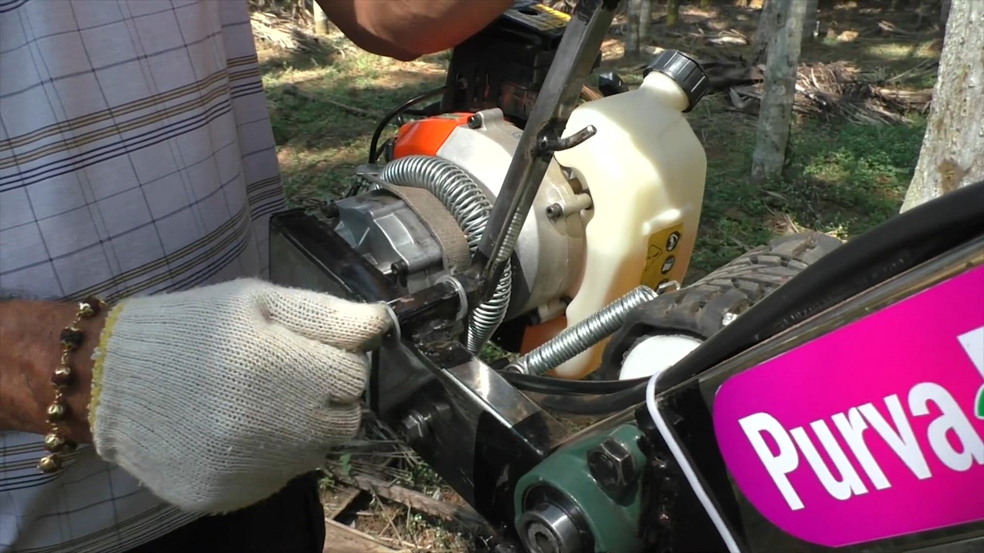 Motorized Mild Steel Arecanut Tree Climber in Goa at ₹ 80,000