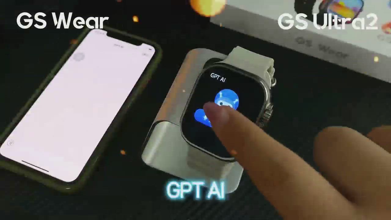 Gs Ultra Smartwatch With trail loop belt and 49 mm case free Gs