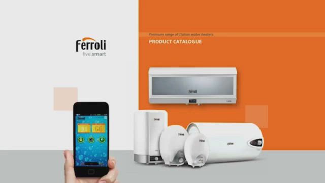 Ferroli 10 Liters Electric Storage Geyser White in