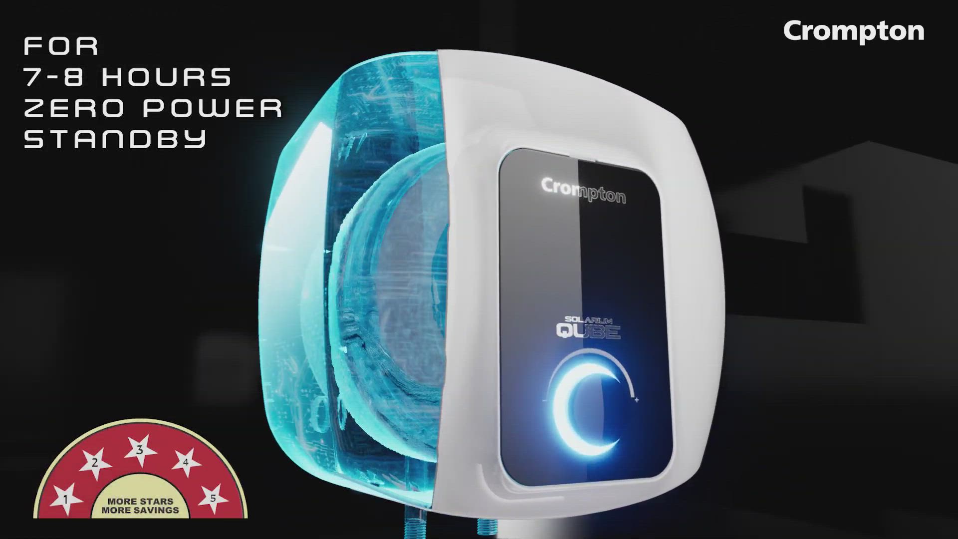 Crompton Solarium Qube ASWH-2415 3.5 ltr Storage Water Heater in Indore at  best price by Gaurav Enterprises - Justdial