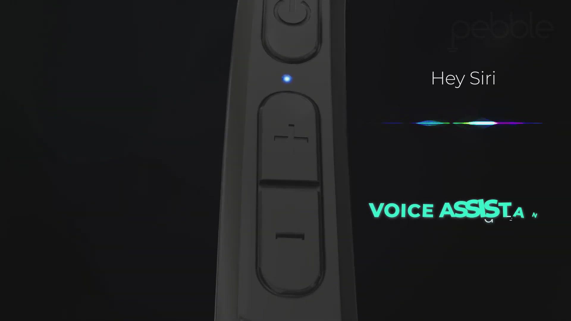 Pebble Urbane Blue Silicon Neckband with Deep Bass in Pune at