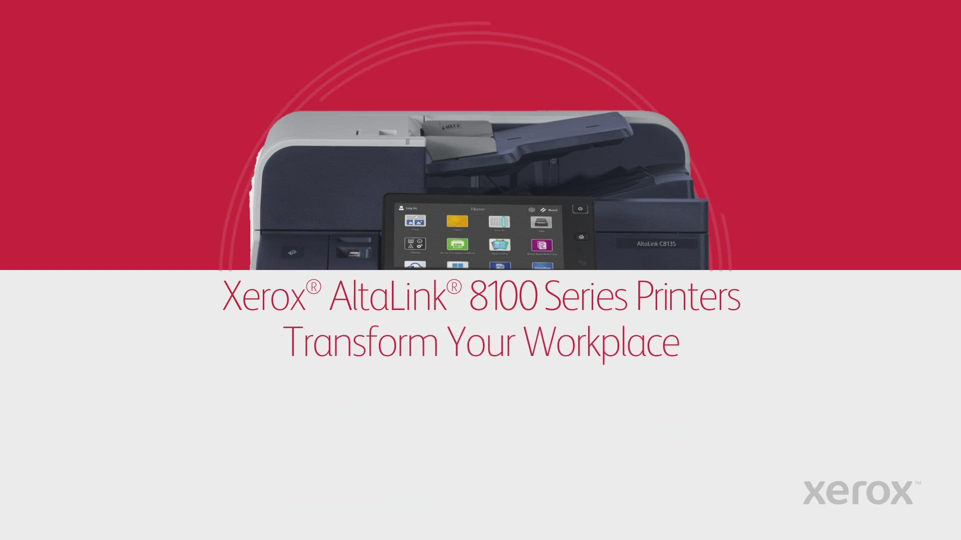 Xerox B8155 AltaLink Series Printer in 