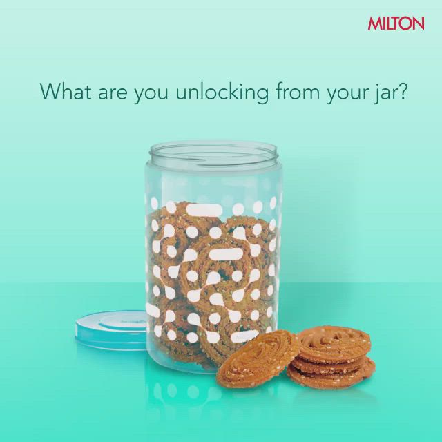 MILTON 42955 Storex Container (3 Pieces, ltr, Blue) in Bikaner